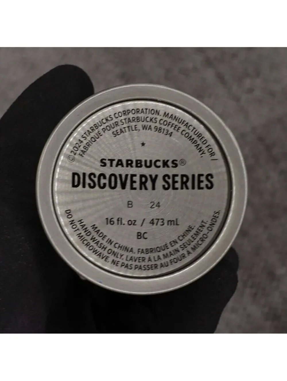 2 Starbucks Travel Mug Lot Washington Discovery Las Vegas Been There Series 16oz